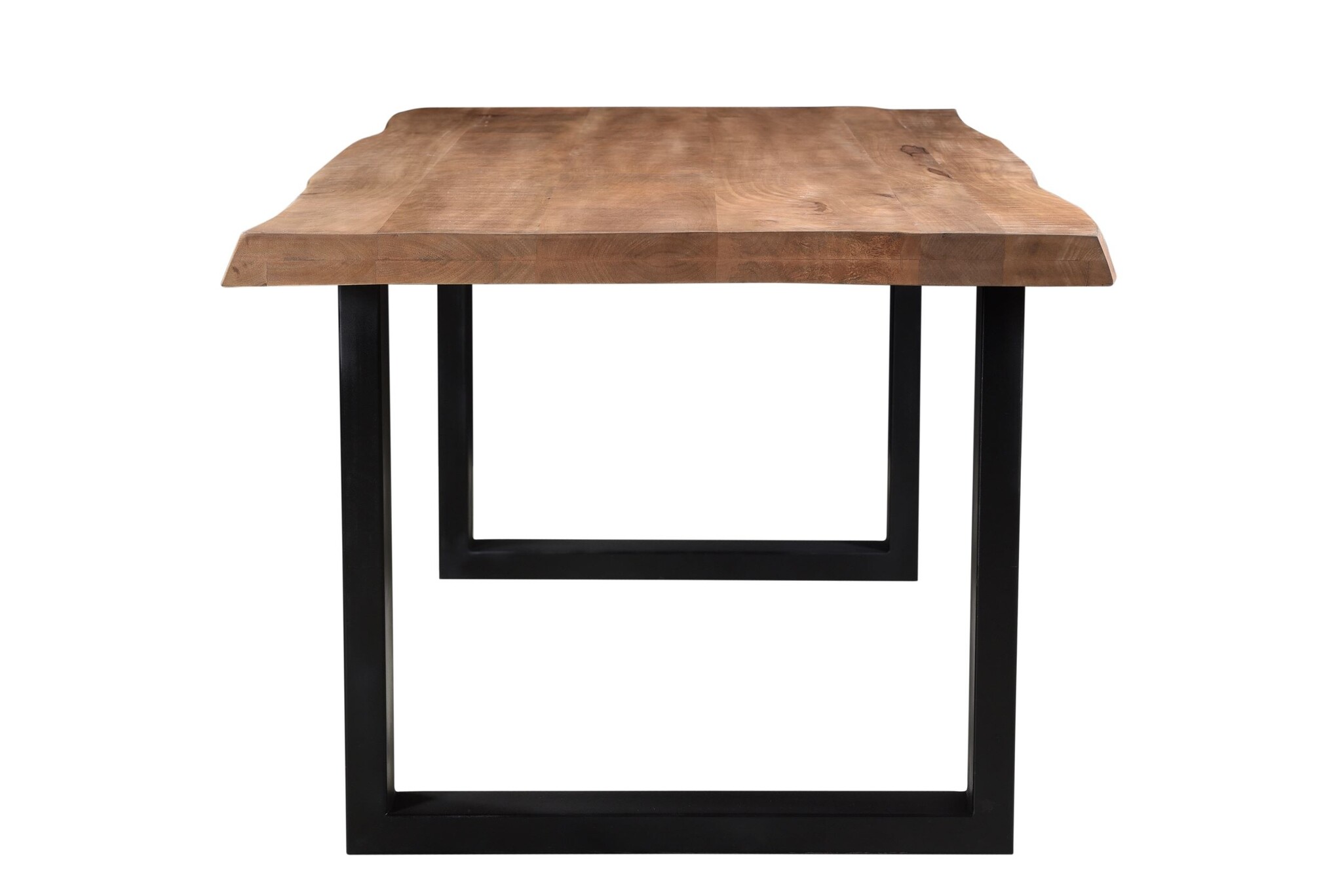 Brix - e Bruine Eetkamertafel Brix - U Poot -  Mangohout   - 200 cm