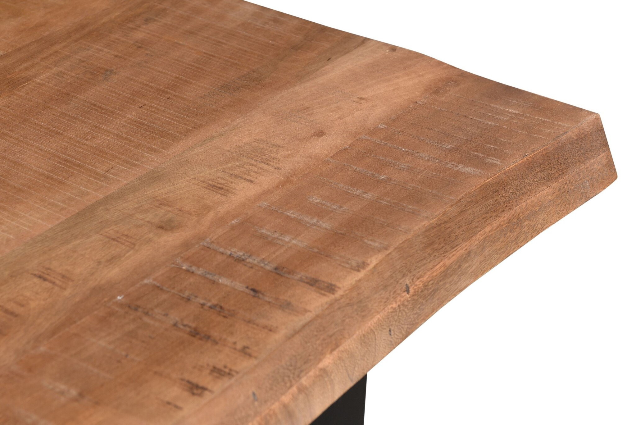 Brix - e Bruine Eetkamertafel Brix - U Poot -  Mangohout   - 200 cm
