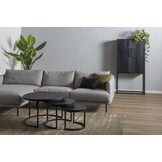 Livingfurn - Salontafel Jerrel Kala - 74x74x42 - Mangohout