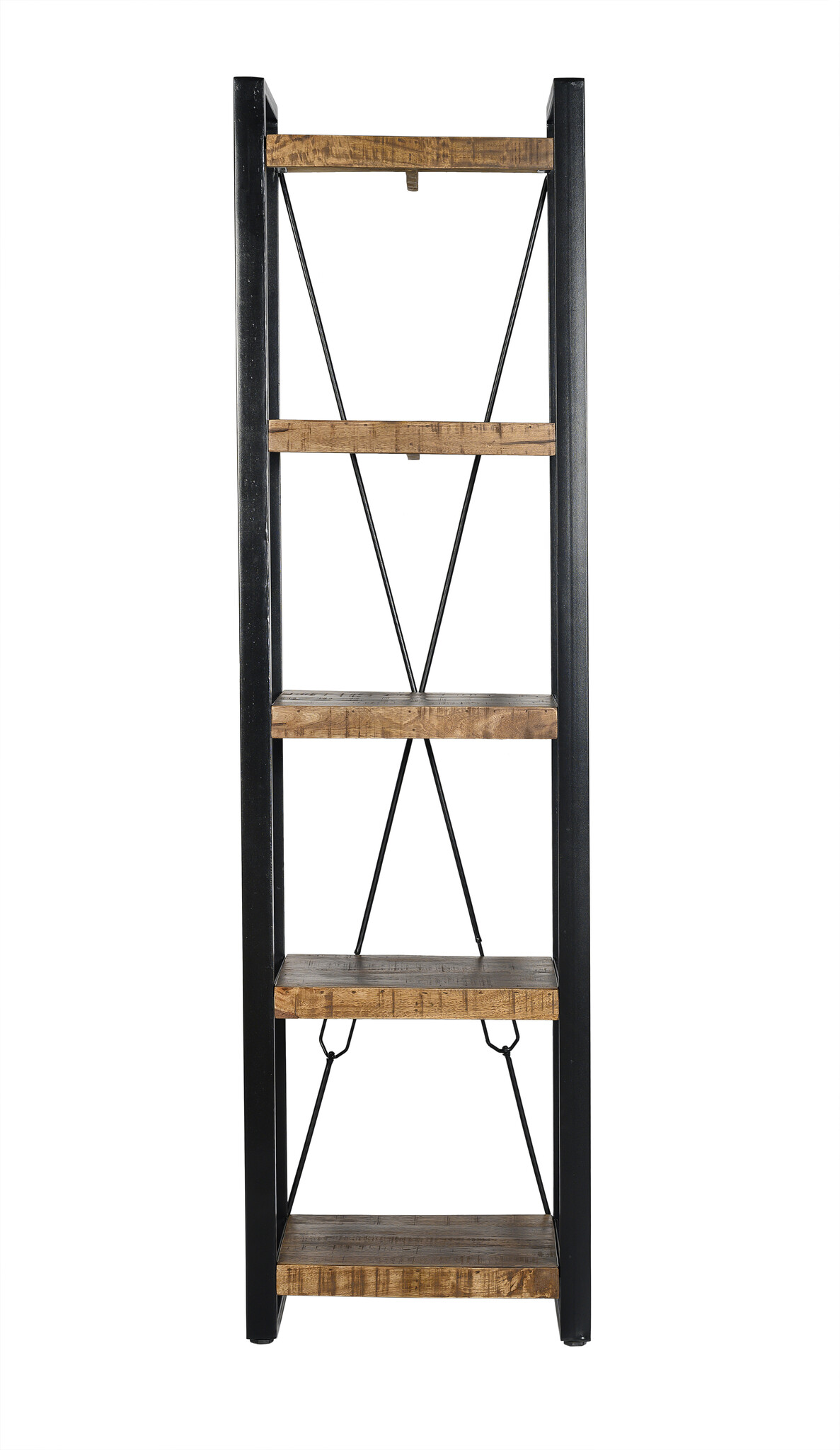 Livingfurn - Boekenkasten Nairobi 200cm - Mangohout