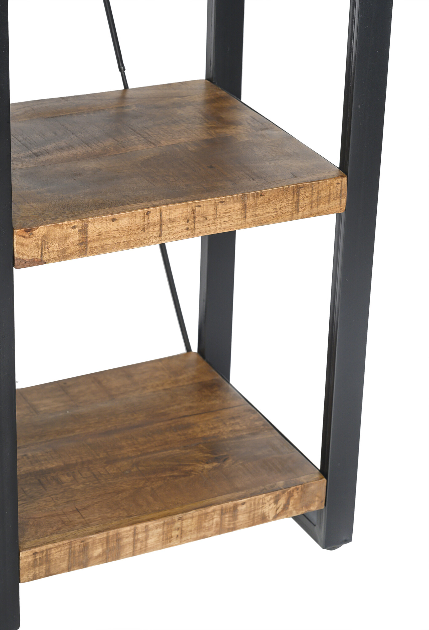 Livingfurn - Boekenkasten Nairobi 200cm - Mangohout