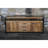 Livingfurn - Dressoir Nairobi 180 cm - Mangohout