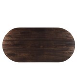 Livingfurn - Eetkamertafel Salvator Walnut 230cm - Mangohout
