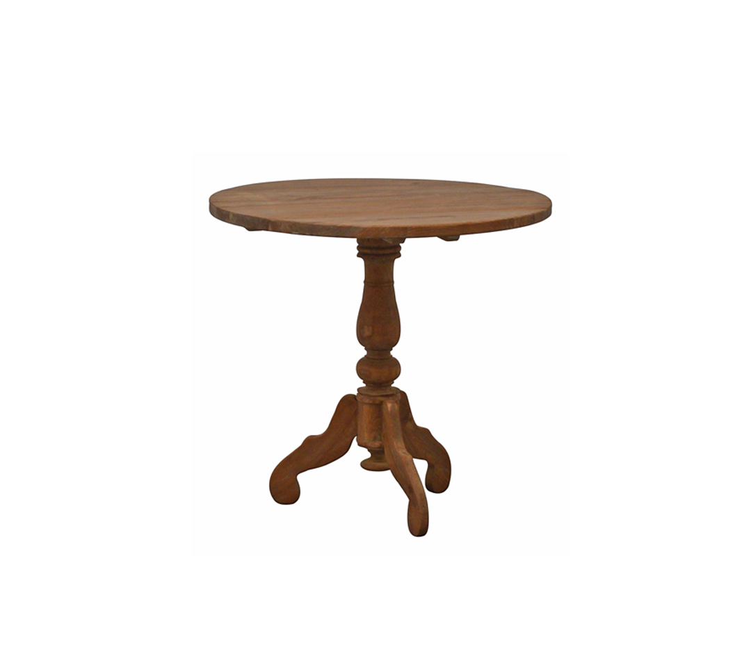 Livingfurn - Bijzettafel DK WineTable - 90x90x80cm - Teakhout