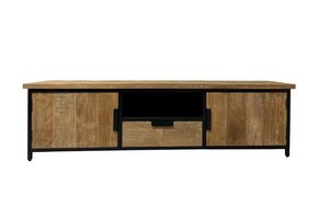 Livingfurn - TV Meubel Tomar 180cm - Teakhout