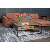 Livingfurn - Salontafel Sturdy - 40x70x120cm - Mangohout