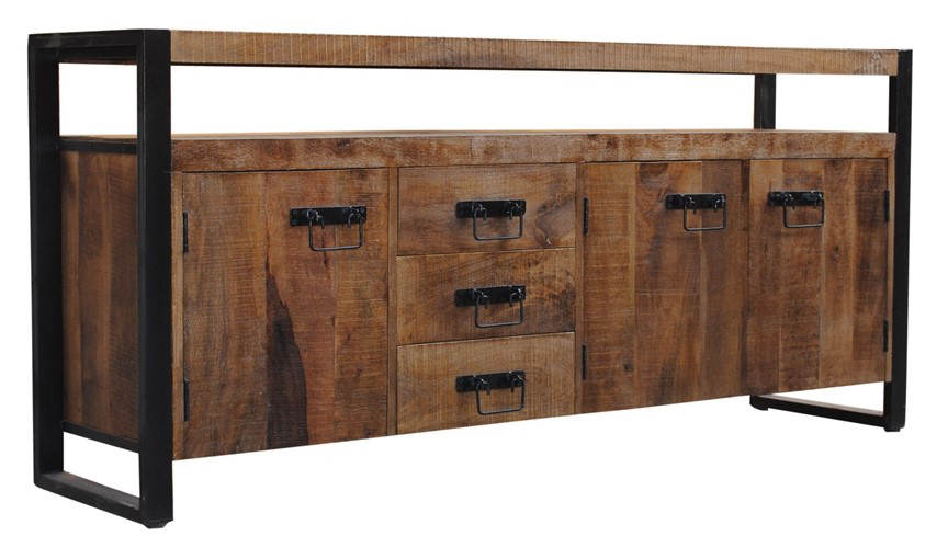 D - Livingfurn - Dressoir Strong 180 cm - Mangohout