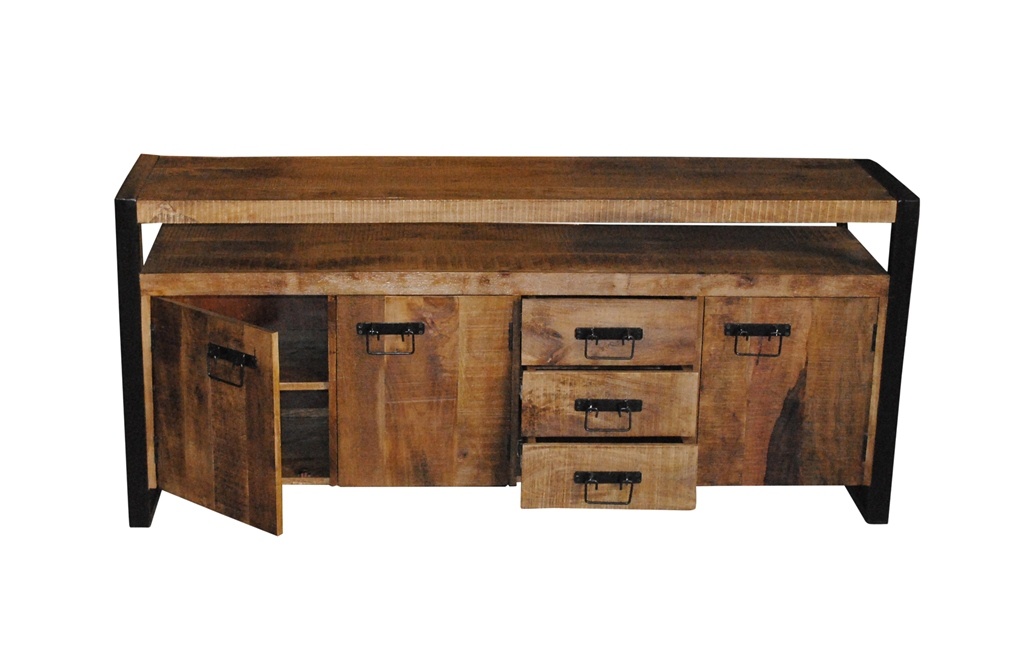 D - Livingfurn - Dressoir Strong 180 cm - Mangohout
