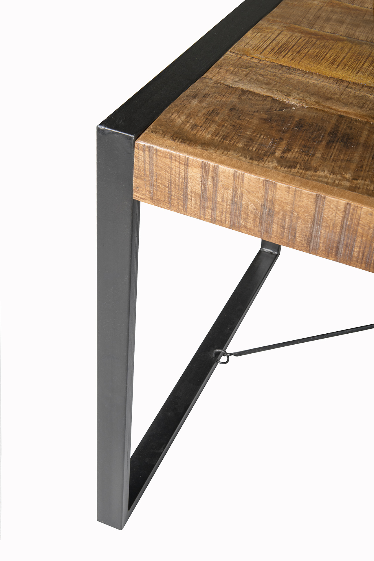 Livingfurn - Eetkamertafel Nairobi - U-Pot - Mangohout - 180x90 cm