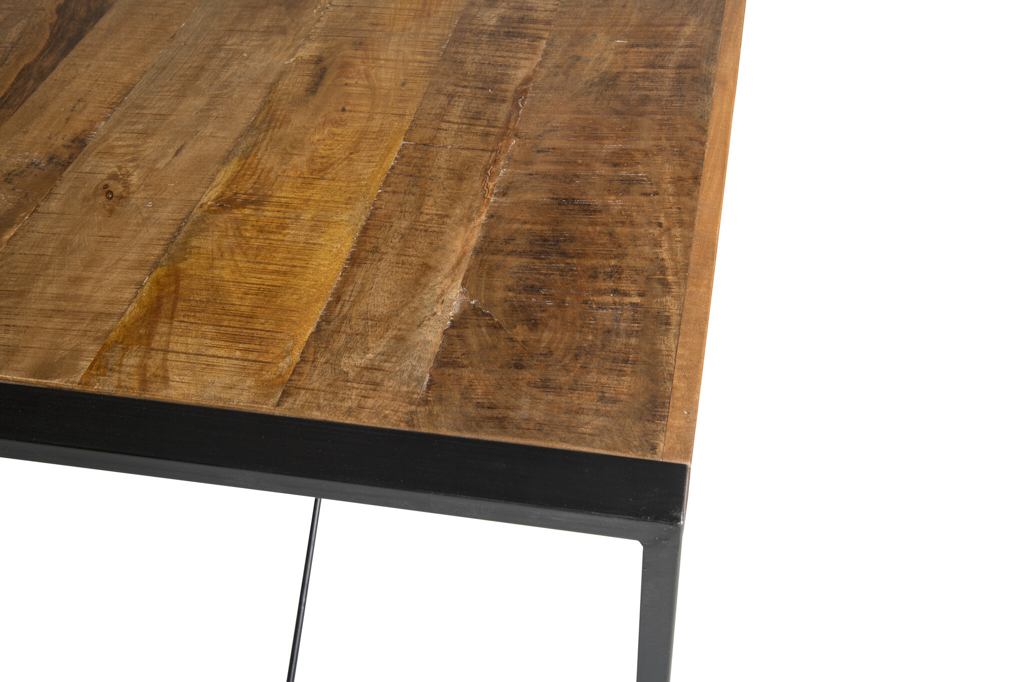 Livingfurn - Eetkamertafel Nairobi - U-Pot - Mangohout - 180x90 cm