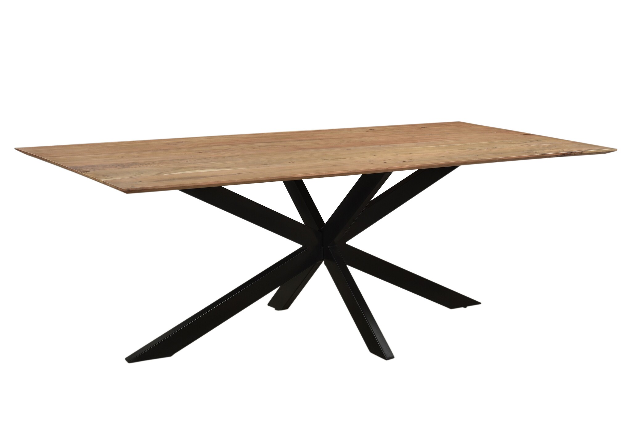 Livingfurn - Eetkamertafel Oslo - Acasia Hout  - Bruine   - 200 cm