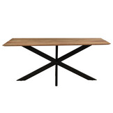 Livingfurn - Eetkamertafel Oslo - Acasia Hout  - Bruine   - 200 cm
