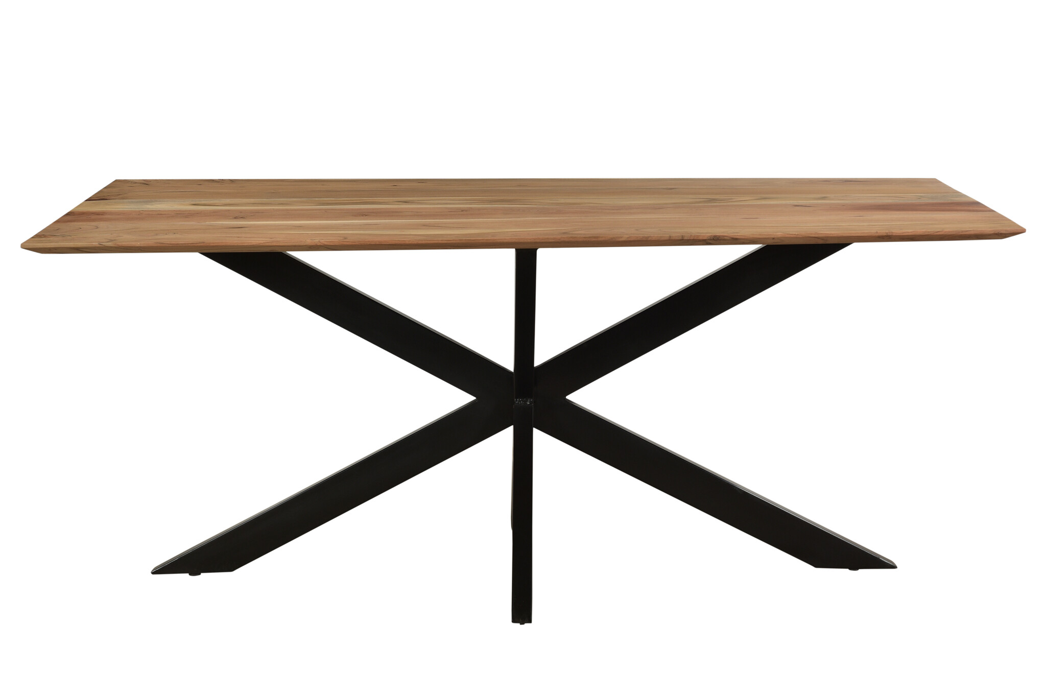 Livingfurn - Eetkamertafel Oslo - Acasia Hout  - Bruine   - 200 cm