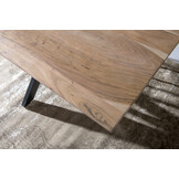 Livingfurn - Eetkamertafel Oslo - Acasia Hout  - Bruine   - 200 cm