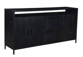 Livingfurn - Dressoir Kala Open 180 cm - Mangohout