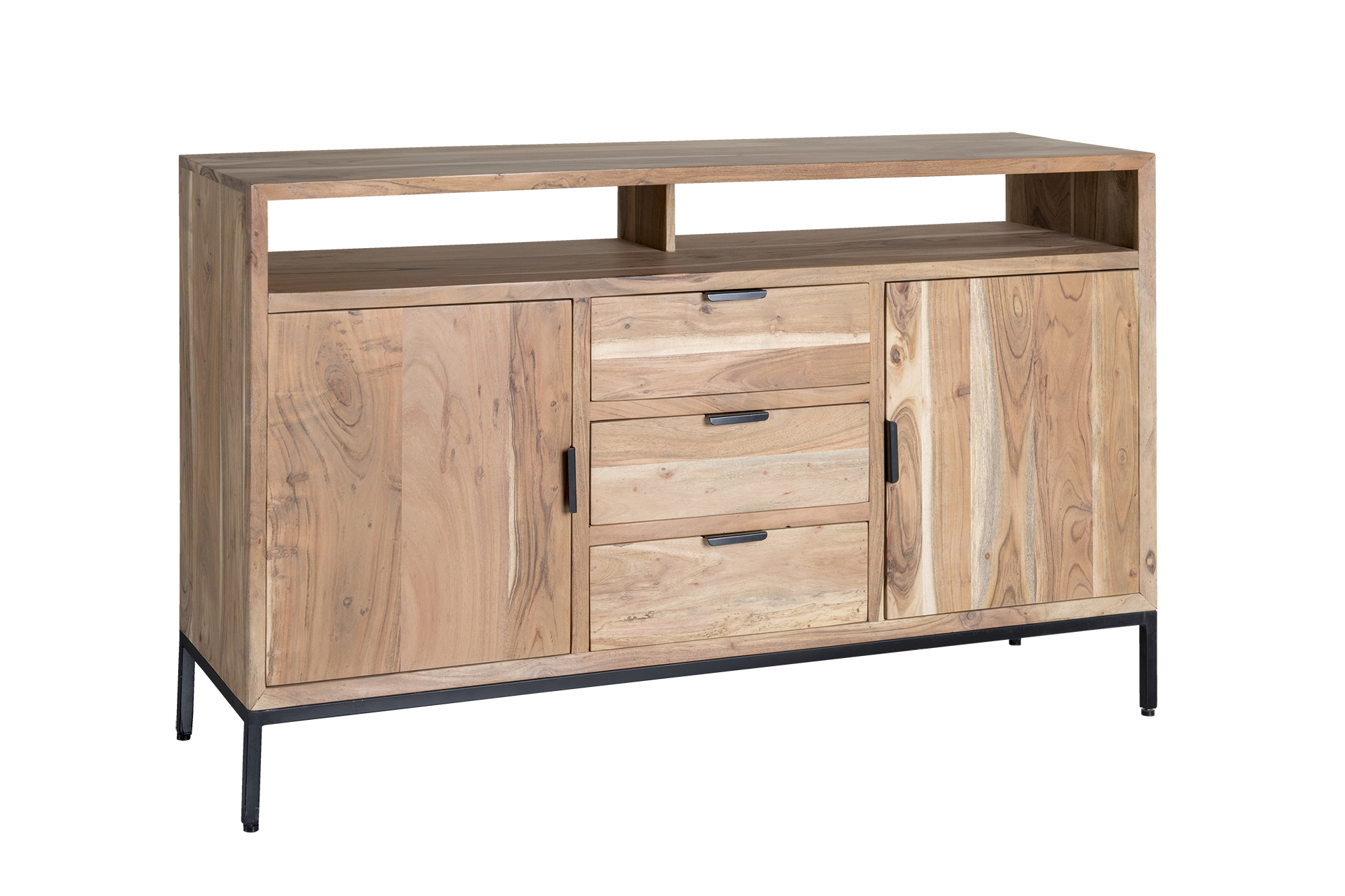 Livingfurn - Dressoir Oslo Acasia 140 cm - Acasiahout