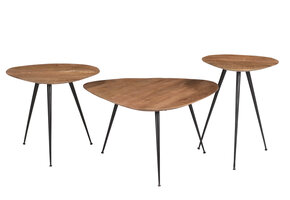 Brix - Salontafel Brix Loua - 70x70x39 - Mangohout