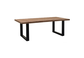 Brix - Eetkamertafel Sturdy - 240x100 cm - Mangohout - Bruin