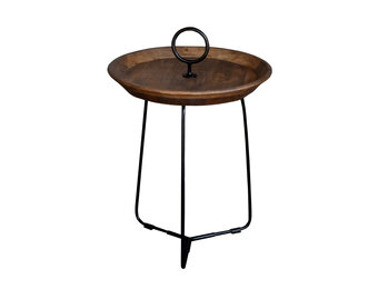 Brix - Bijzettafel Brix Nancy s - 45x45x54 - Mangohout