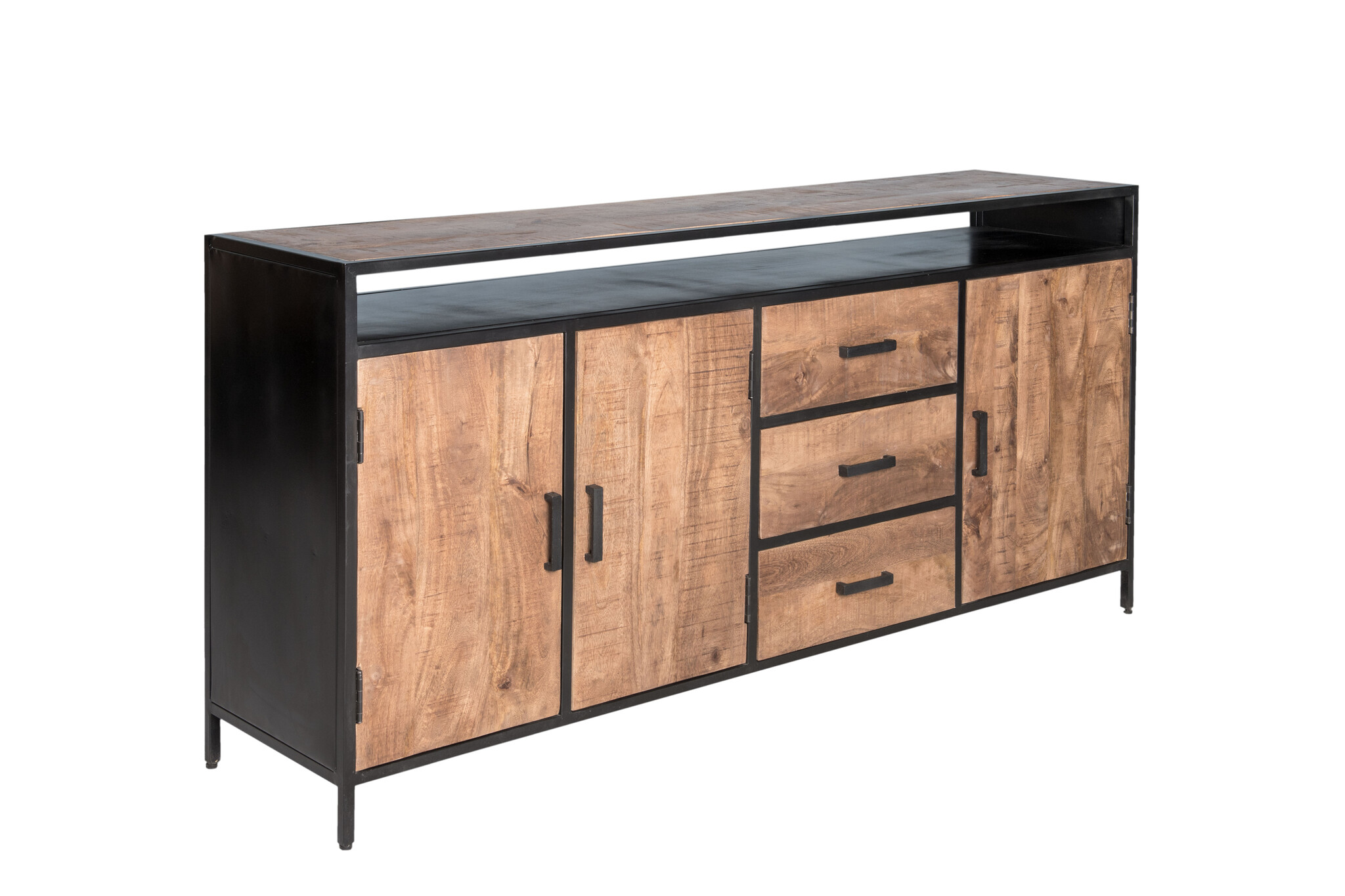 Livingfurn - Dressoir Sturdy Open 180 cm - Mangohout