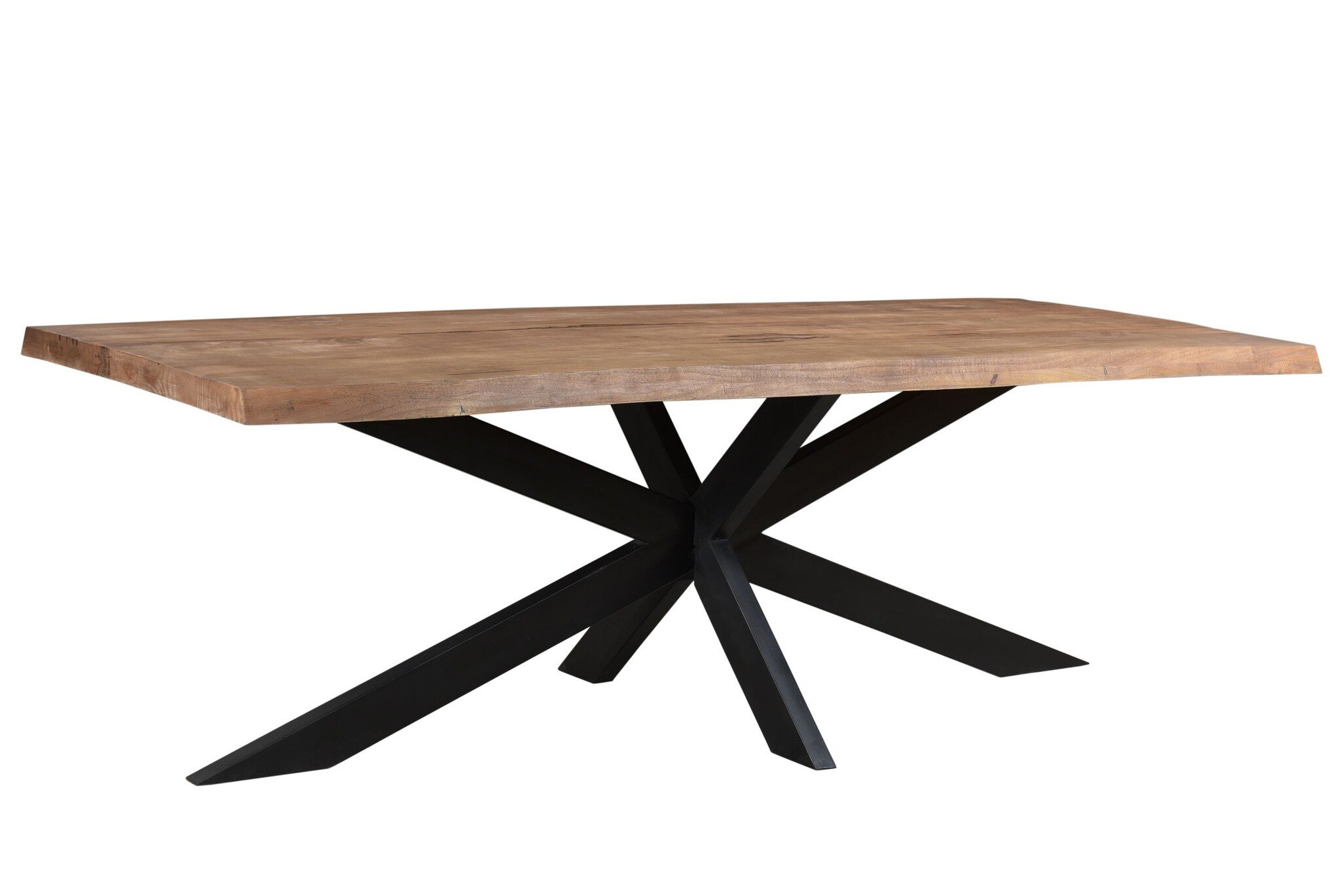 Brix - Bruine Eetkamertafel - 220 cm - Mangohout