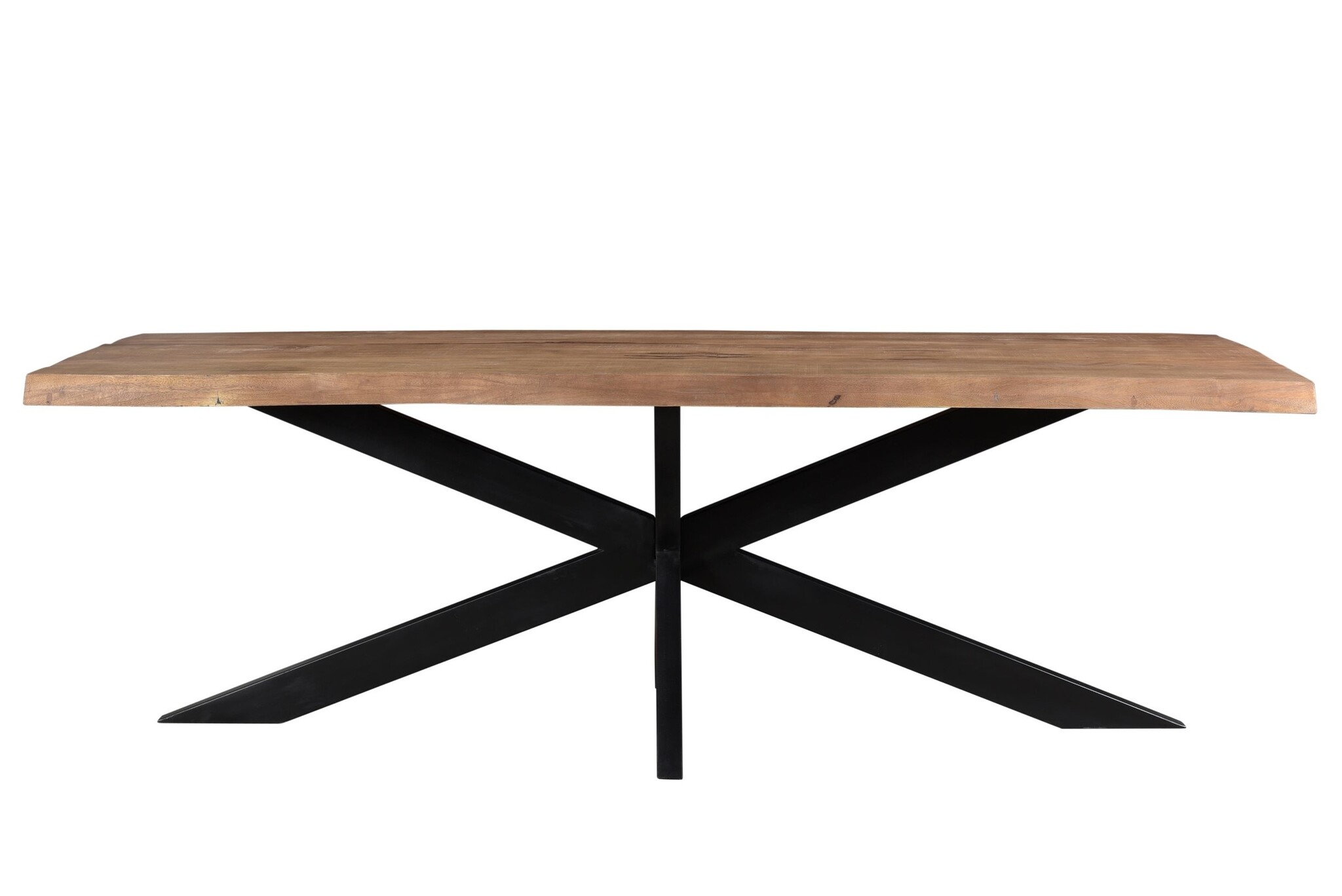Brix - Bruine Eetkamertafel - 220 cm - Mangohout