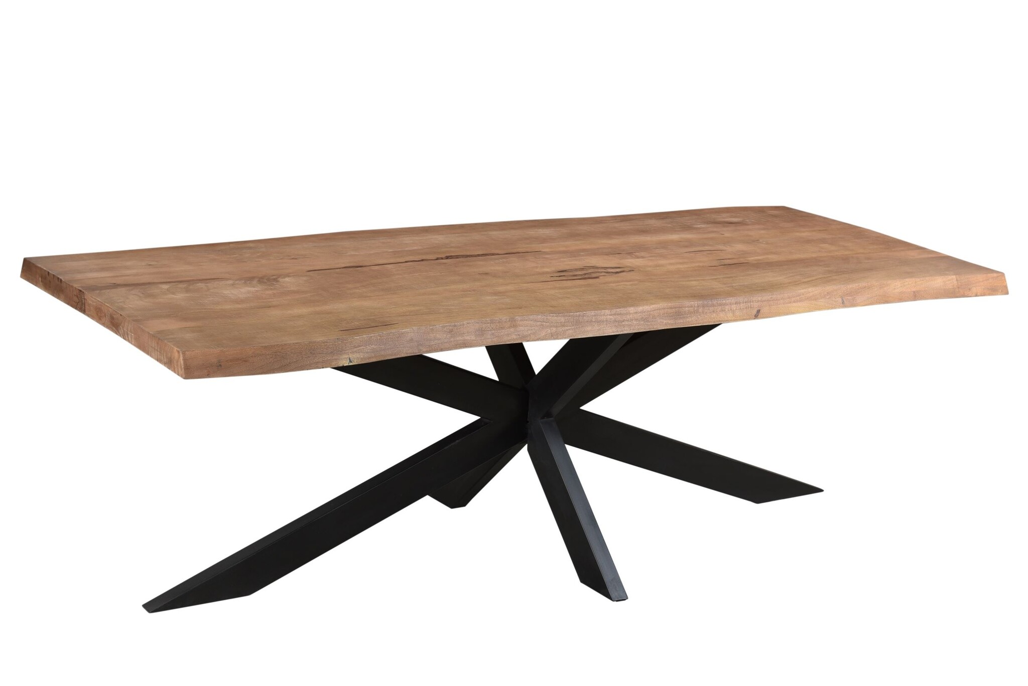 Brix - Bruine Eetkamertafel - 220 cm - Mangohout