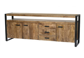 Livingfurn - Dressoir Nairobi 210cm - Mangohout