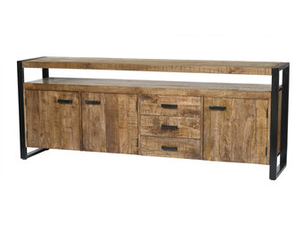 Livingfurn - Dressoir Nairobi 210cm - Mangohout
