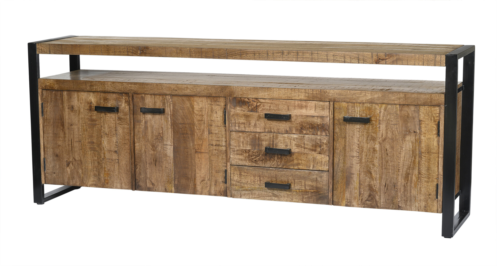 Livingfurn - Dressoir Nairobi 210cm - Mangohout