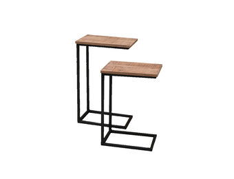 Brix - Bijzettafel Brix Jordy - 27x40x65 - Mangohout