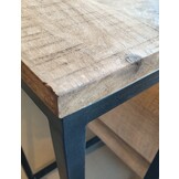 Brix - Bijzettafel Brix Jordy - 27x40x65 - Mangohout