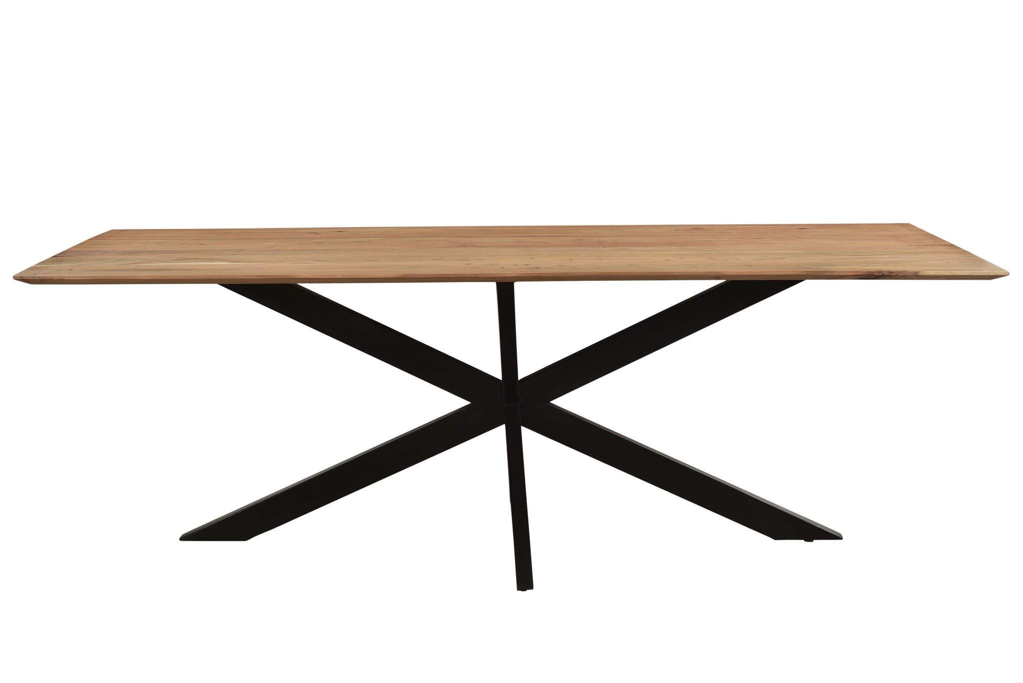 Livingfurn -  Eetkamertafel Oslo - Acasia Hout  - 220 cm -  Bruin