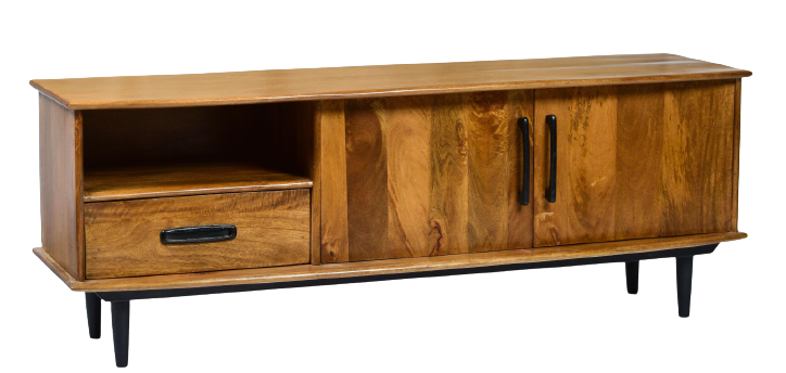 Livingfurn - TV Meubel Elias 152cm - Mangohout