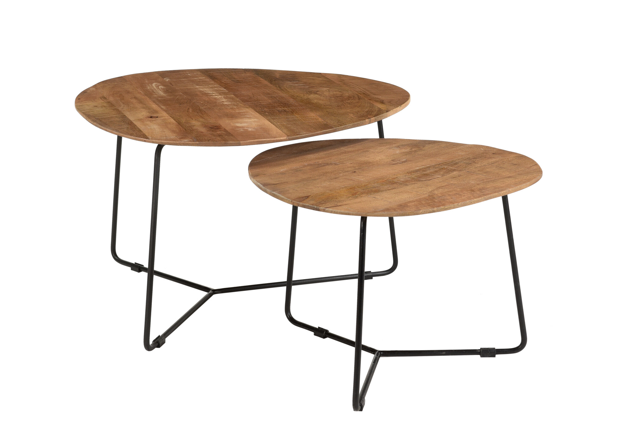 Brix - Salontafel Brix Ivy - 70x70x43 - Mangohout