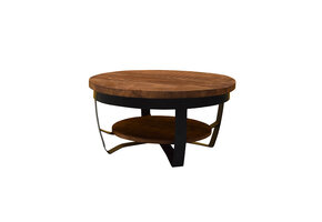 Brix - Salontafel Brix Mark - 85x85x44 - Mangohout