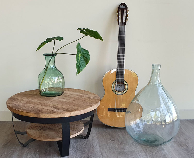 Brix - Salontafel Brix Mark - 85x85x44 - Mangohout