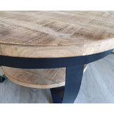 Brix - Salontafel Brix Mark - 85x85x44 - Mangohout