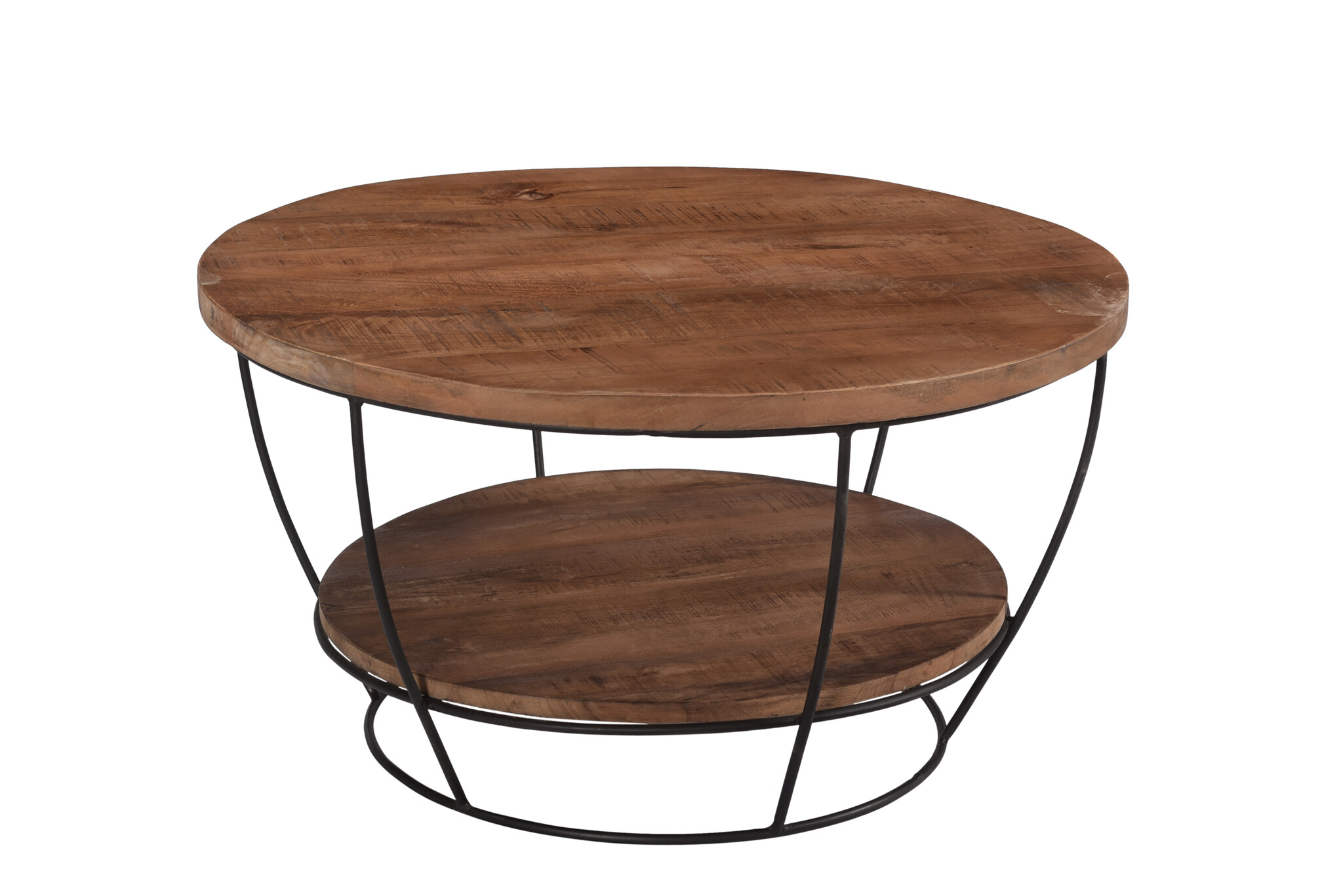 Brix - Salontafel Brix Evan - 85x85x44cm - Mangohout