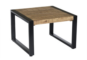 Livingfurn - Salontafel Nairobi - 60x60x40cm - Mangohout