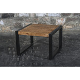 Livingfurn - Salontafel Nairobi - 60x60x40cm - Mangohout