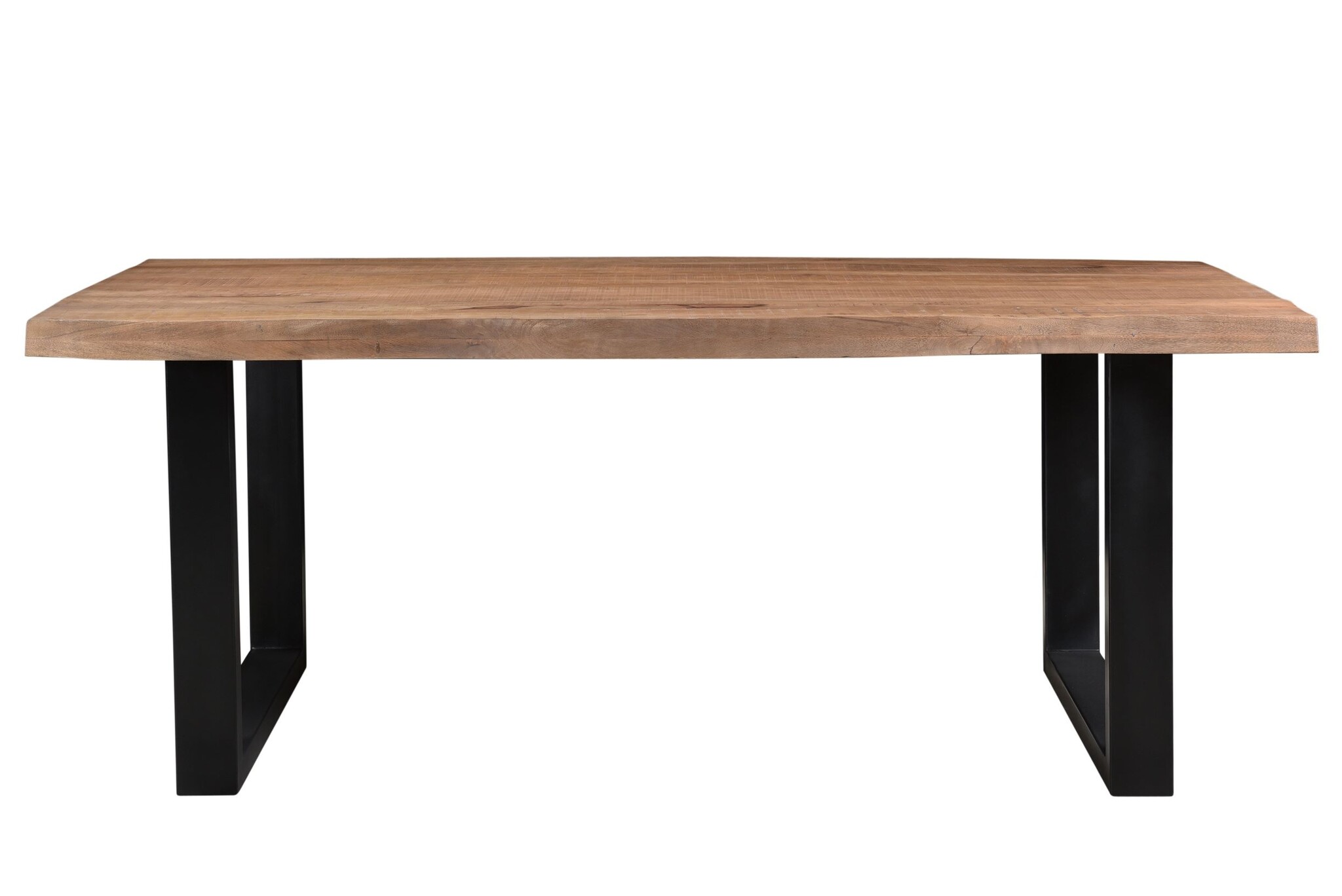 Brix - Bruine Eetkamertafel Brix - U Poot - Mangohout - 240 cm