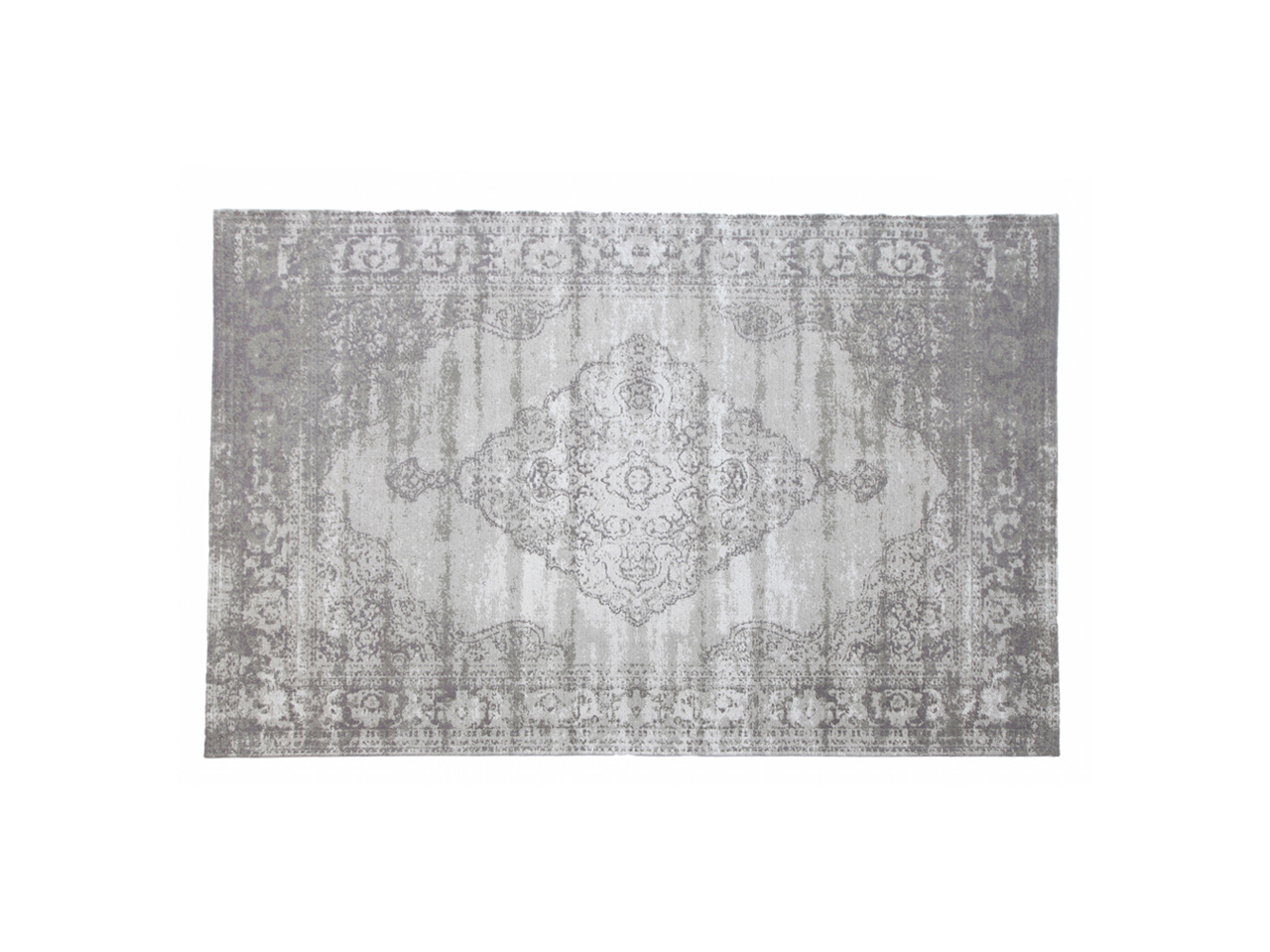 Brix - Vloerkleed Brix Kelly Charcoal grey - 200x290x1 - Katoen