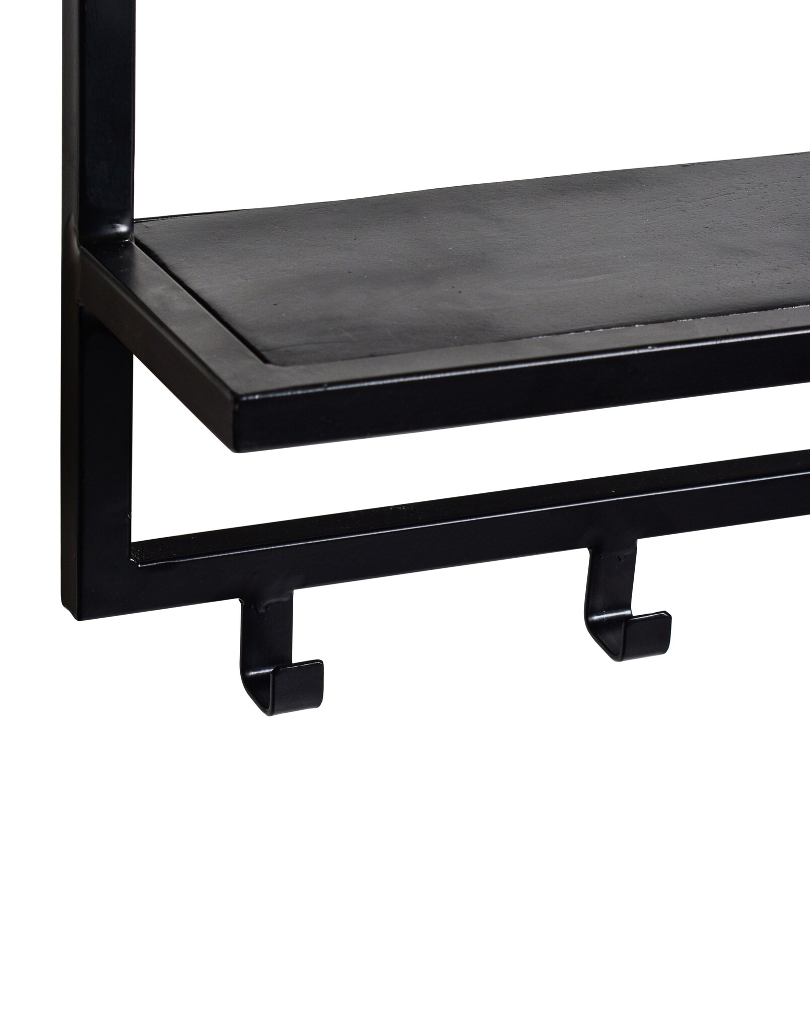 Brix - Kapstok Brix Bono Black - Mangohout / Gecoat Staal