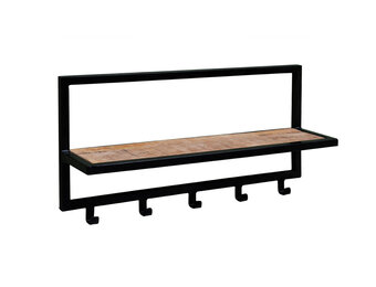 Brix - Kapstok Brix Bono - Mangohout en Gecoat Staal - 15x70x30