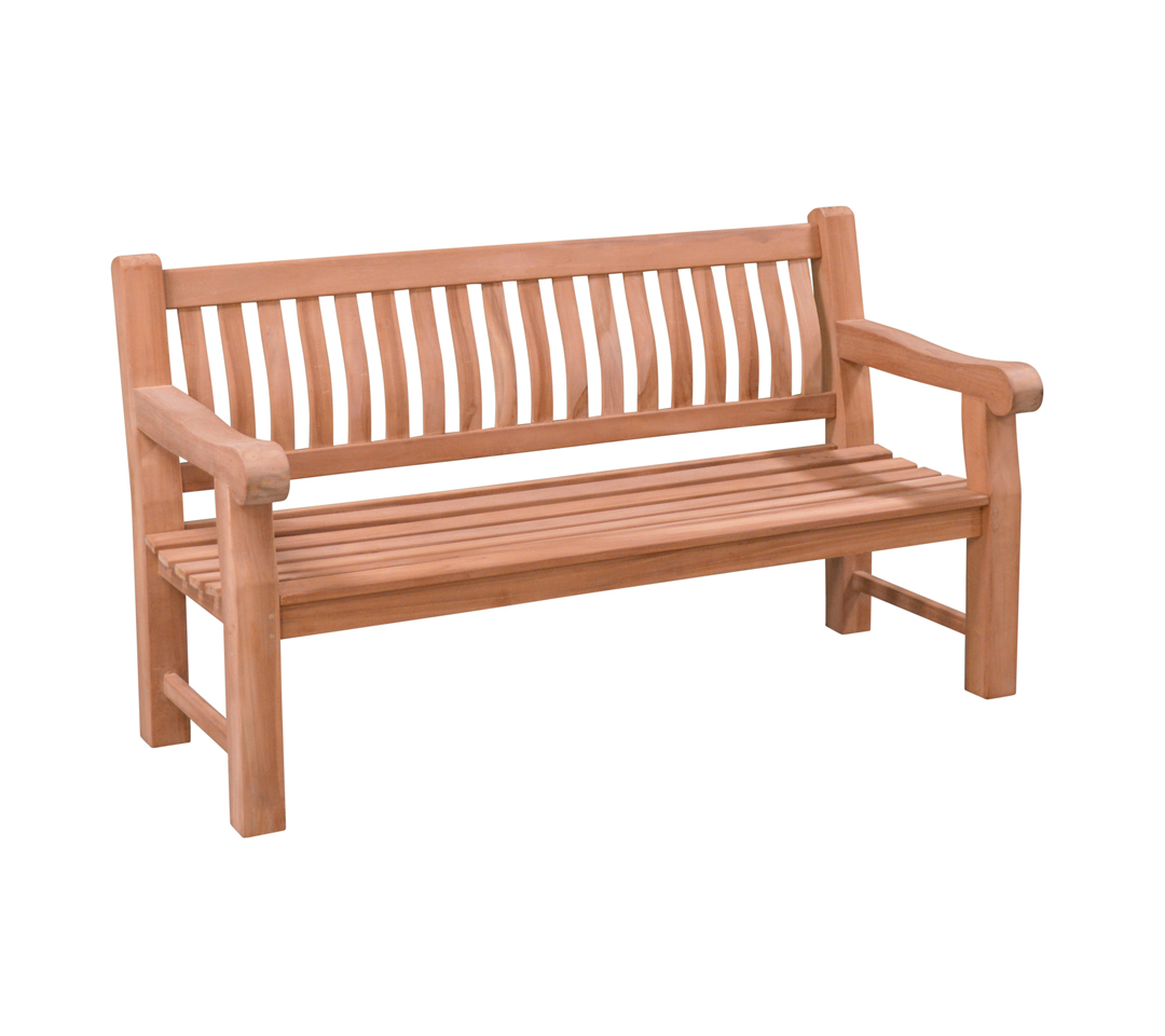 Livingfurn - Tuinbank Patrick Bench Fat - Teakhout - 50x250x45