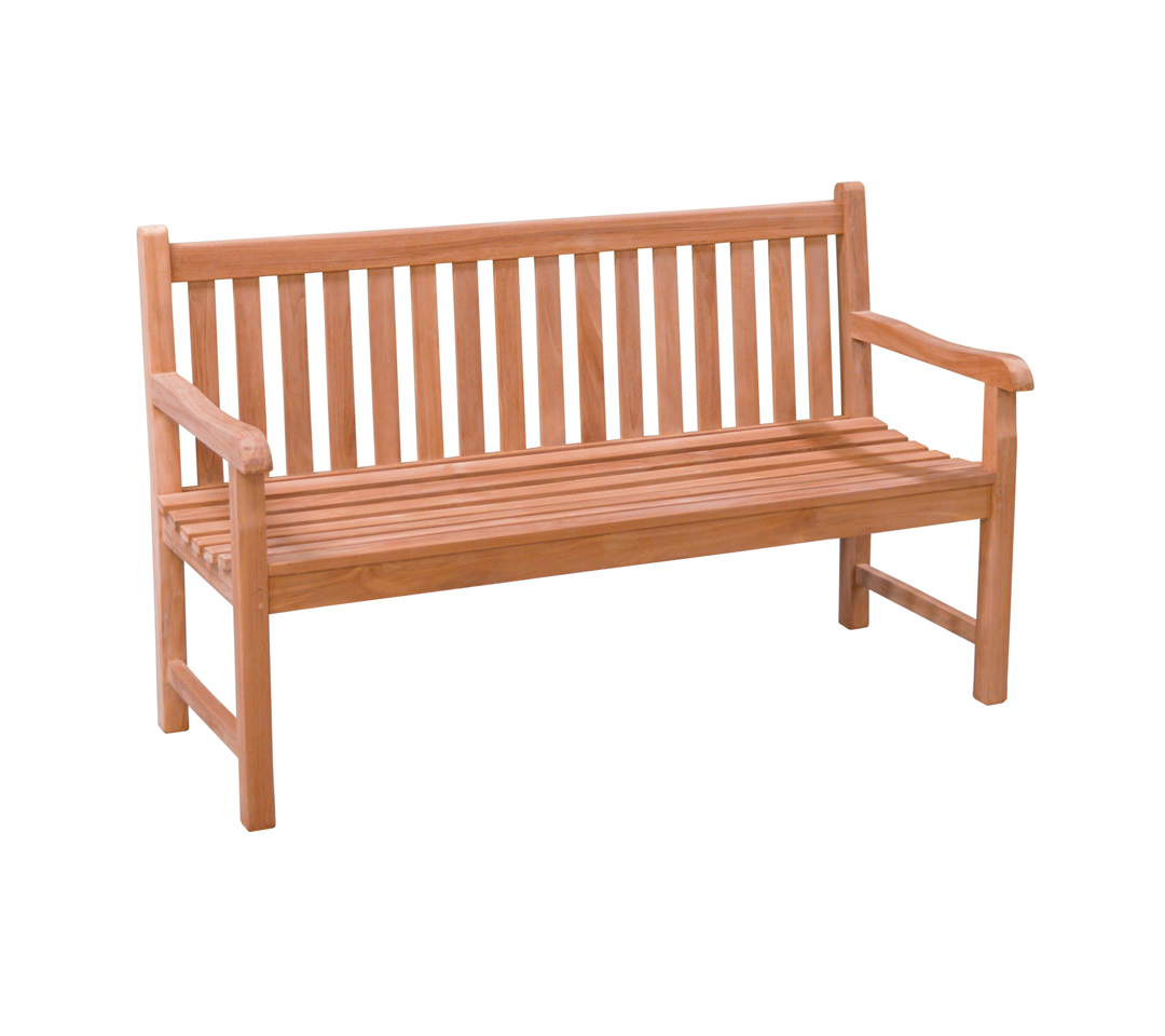 Livingfurn - Tuinbank Bench Bison - 70x120x17 - Teakhout