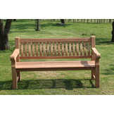 Livingfurn - Tuinbank Patrick Bench Fat - Teakhout - 50x166x45