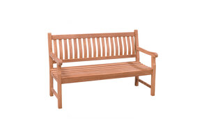 Livingfurn - Tuinbank Bench Patrick - 50x180x60cm - Teakhout