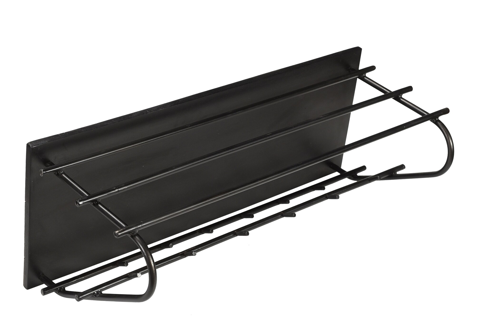 Brix - Kapstok Brix Sylvie - Mangohout en Gecoat Staal - 30x80x30